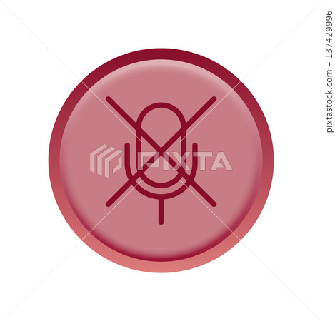 Mic icon design template 137429996