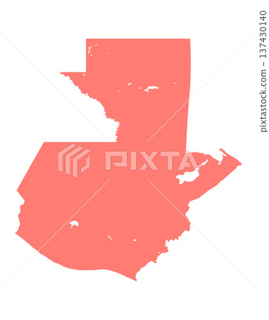 Map of Guatemala, sign silhouette. World Map Globe. Vector Illustration isolated on white background. Central America continent Map of Guatemala, sign silhouette. World Map Globe. Vector Illustration isolated on white background. Central America continent 137430140