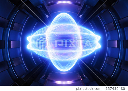 未來能源反應器影像：人工智慧生成影像 137430480