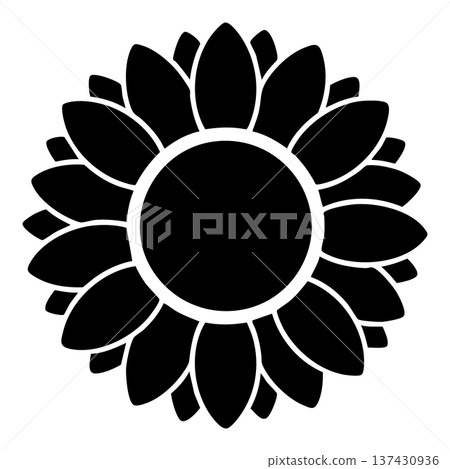 Flower icon 137430936