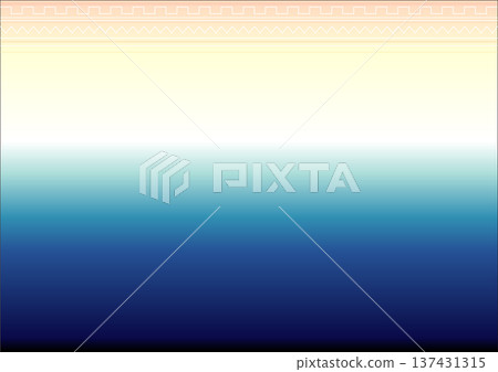 Patterned gradient background material - Shinonome on the sea Patterned gradient background material - Shinonome on the sea 137431315