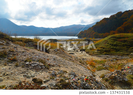 Mount Osore in late autumn (Mutsu City, Aomori Prefecture) Mount Osore in late autumn (Mutsu City, Aomori Prefecture) 137431538