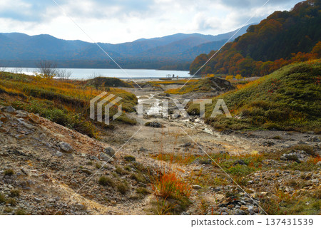 Mount Osore in late autumn (Mutsu City, Aomori Prefecture) Mount Osore in late autumn (Mutsu City, Aomori Prefecture) 137431539