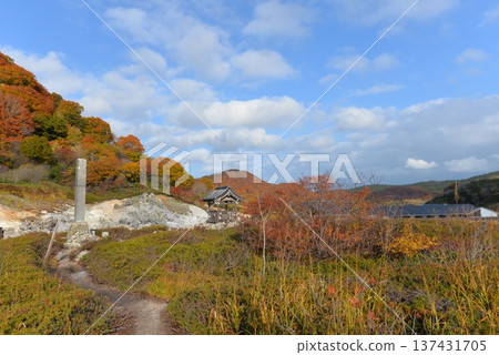 深秋時的御幸山(青森縣陸奧市) 深秋時的御幸山(青森縣陸奧市) 137431705