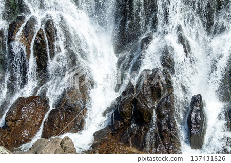 Small waterfall 137431826