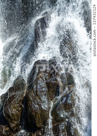 Small waterfall 137432124