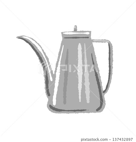 Drip pot (kettle) illustration 137432897