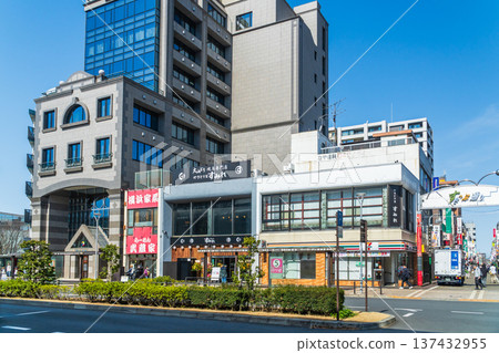 東京城市景觀:武藏堺車站北出口 東京城市景觀:武藏堺車站北出口 137432955