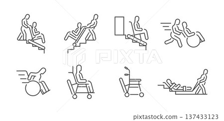 icon, emergency, vector 137433123