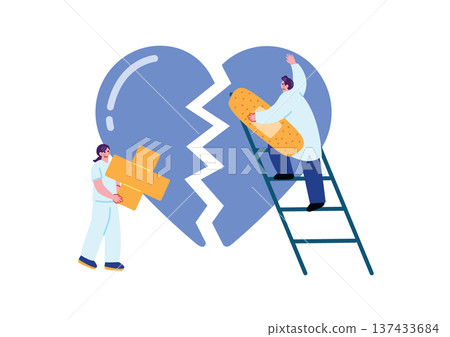 精神科醫師治療精神疾病的插圖 137433684