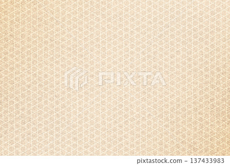 Background image 16: A delicate, sparkling light brown pattern overlaid with a pale yellow basket weave pattern. 137433983