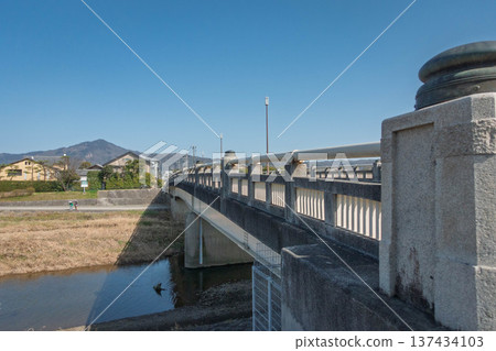 Kyoto, Izumoji Bridge, Kamo River, and Mount Hiei Kyoto, Izumoji Bridge, Kamo River, and Mount Hiei 137434103