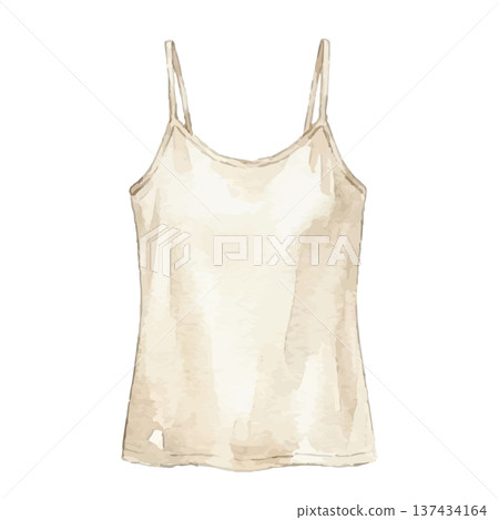 水彩風格內衣插畫 137434164