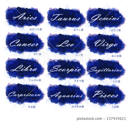 Twelve constellations Twelve constellations 137435621