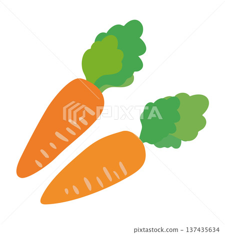 紅蘿蔔的例證 紅蘿蔔的例證 137435634