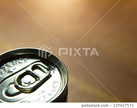 咖啡罐拉環的特寫 137437571