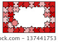 Puzzle frame 137441753