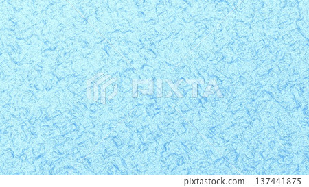 Rough Japanese paper-like background material, 16:9 size, summery light blue 137441875
