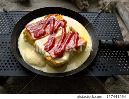 野營飯法式吐司 野營飯法式吐司 137441964