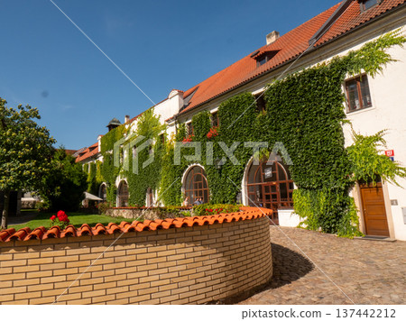 Strahov Monastery a historic Premonstratensian abbey located in Prague, Czech Republic 137442212