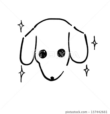 驚訝的臘腸犬 驚訝的臘腸犬 137442681