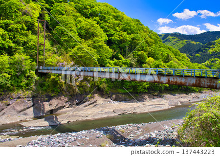 【神奈川縣】大野山健行步道上的嵐橋 137443223