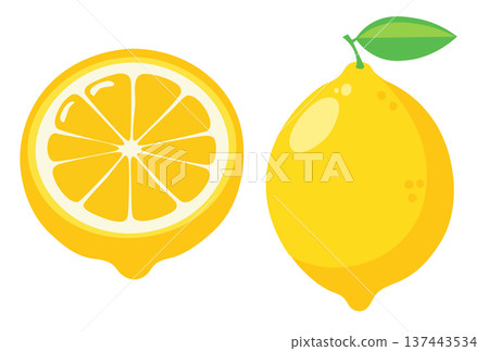 Lemon cartoon 137443534