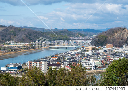 Beautiful scenery of Mount Kojo in Kasaoka, Okayama Prefecture, Japan Beautiful scenery of Mount Kojo in Kasaoka, Okayama Prefecture, Japan 137444065