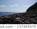 The Kumano Sea's rough rock coast 137445070