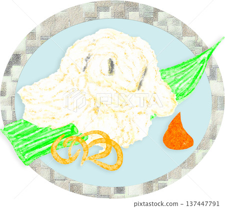 半熟海鰻的插圖 137447791