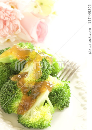 水煮花椰菜佐果凍醬 137449203