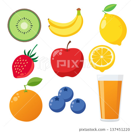 Fruit cartoon 137451220