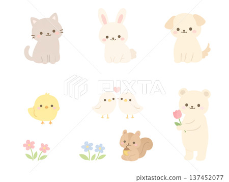 動物插畫集 137452077