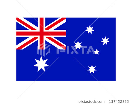 Australian flag illustration 2 Australian flag illustration 2 137452823