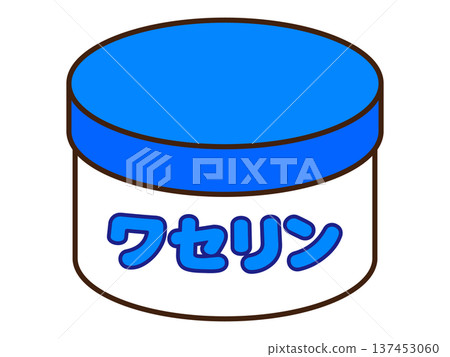 Simple Vaseline illustration material Simple Vaseline illustration material 137453060