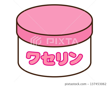 Simple Vaseline illustration material 3 Simple Vaseline illustration material 3 137453062