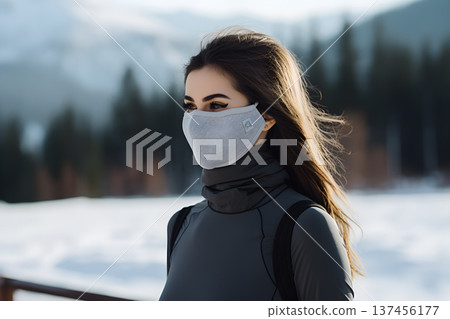 Wear a cloth to cover the nose to prevent respiratory disease Generative AI Wear a cloth to cover the nose to prevent respiratory disease Generative AI 137456177