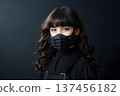 Wear a cloth to cover the nose to prevent respiratory disease Generative AI 137456182