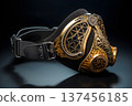 Wear a cloth to cover the nose to prevent respiratory disease Generative AI 137456185