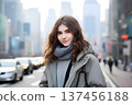 Wear a cloth to cover the nose to prevent respiratory disease Generative AI 137456188