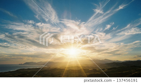 天空和陽光 天空和陽光 137456191