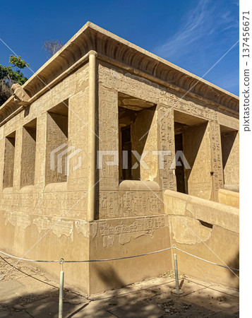 Karnak Temple is dedicated to the temple complex of Ancient Egypt. Thebes, Karnak, Luxor, Egypt Karnak Temple is dedicated to the temple complex of Ancient Egypt. Thebes, Karnak, Luxor, Egypt 137456671