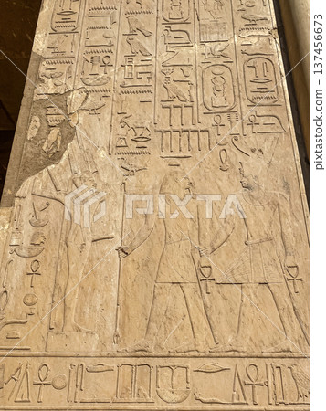 Karnak Temple is dedicated to the temple complex of Ancient Egypt. Thebes, Karnak, Luxor, Egypt Karnak Temple is dedicated to the temple complex of Ancient Egypt. Thebes, Karnak, Luxor, Egypt 137456673