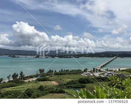 Koryi Bridge seen from Koryu Island Koryi Bridge seen from Koryu Island 137456828