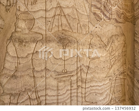 Karnak Temple is dedicated to the temple complex of Ancient Egypt. Thebes, Karnak, Luxor, Egypt 137456932