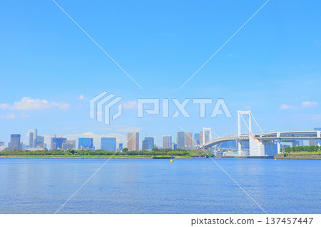東京都港區彩虹橋風景 137457447