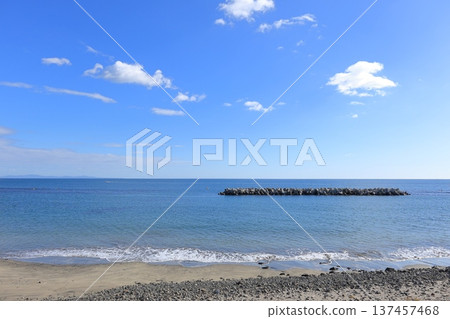 Miyagi Prefecture, Shichigahama Town, Shobudahama Beach Miyagi Prefecture, Shichigahama Town, Shobudahama Beach 137457468