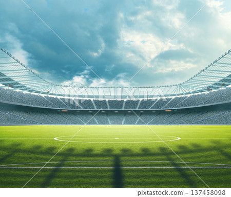 Soccer stadium Soccer stadium 137458098
