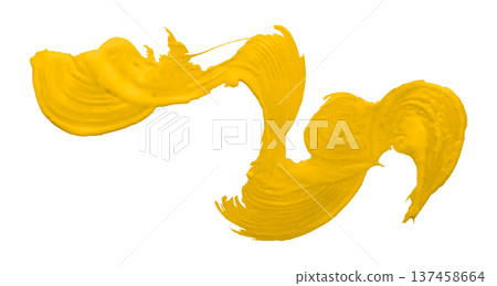yellow watercolor background. Artistic hand paint. Isolated on transparent background. yellow watercolor background. Artistic hand paint. Isolated on transparent background. 137458664