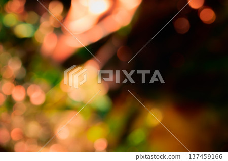 Colorful abstract background with orange and green bokeh balls Colorful abstract background with orange and green bokeh balls 137459166